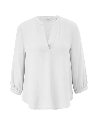 S.OLIVER | T-shirt blouse | weiss
